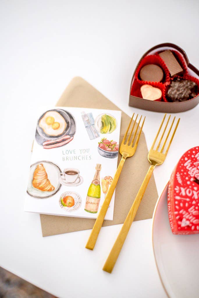 Love You Brunches Greeting Card