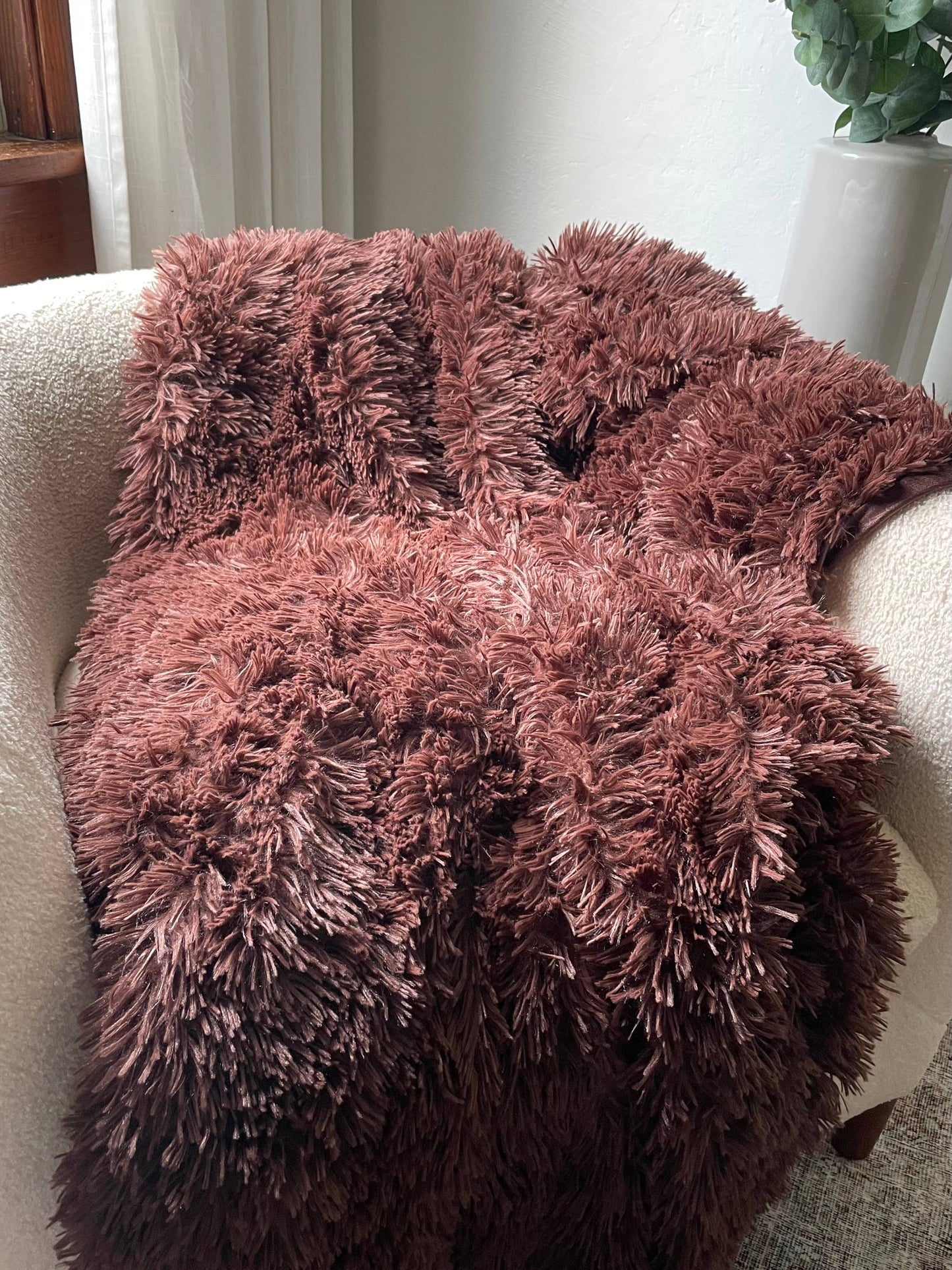 Dreamy Faux Fur Throw - 4 color options