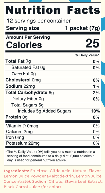 Lemonade Variety Pack Cocktail Mixers -12 Serving Multipack