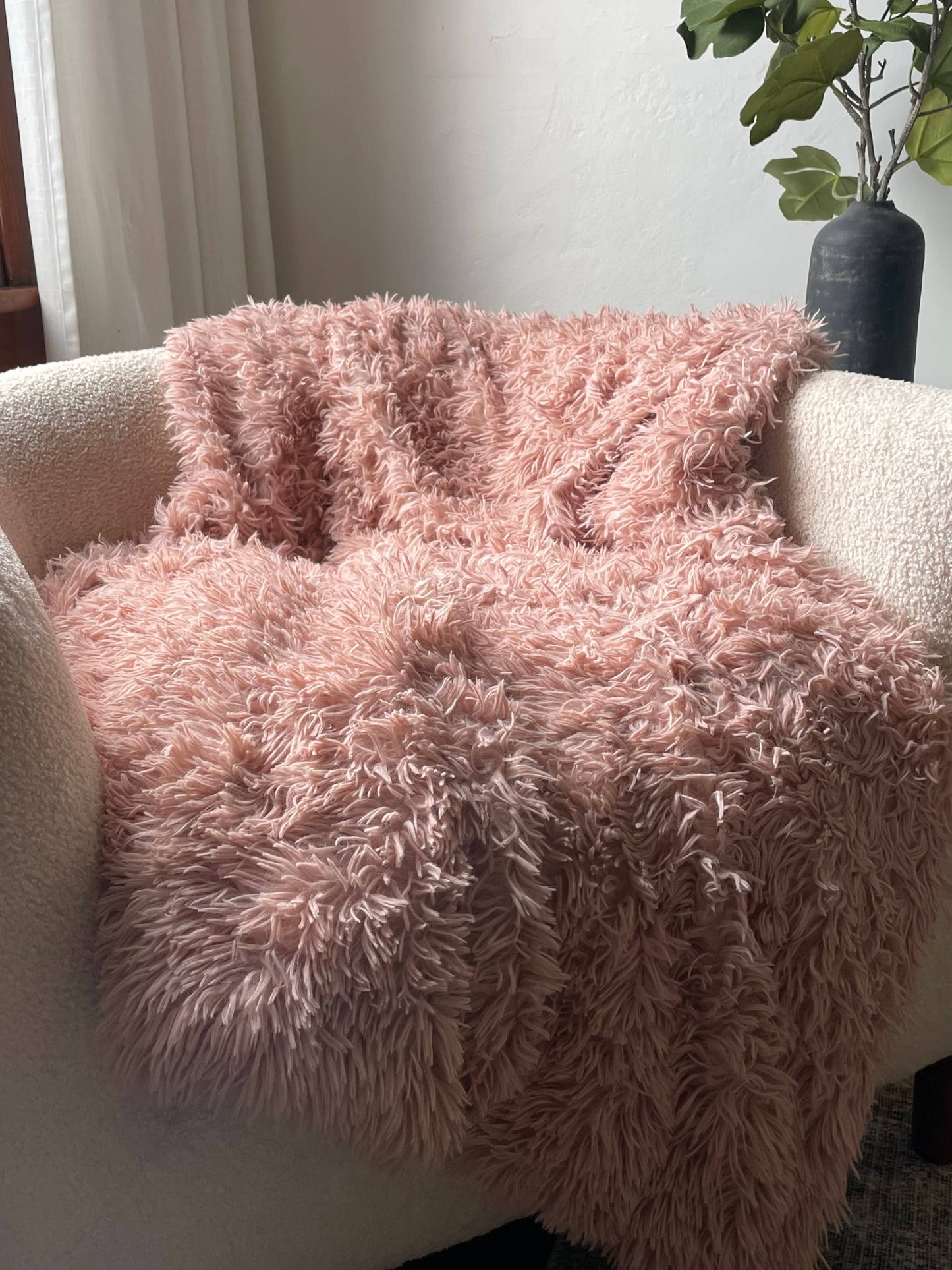 Dreamy Faux Fur Throw - 4 color options