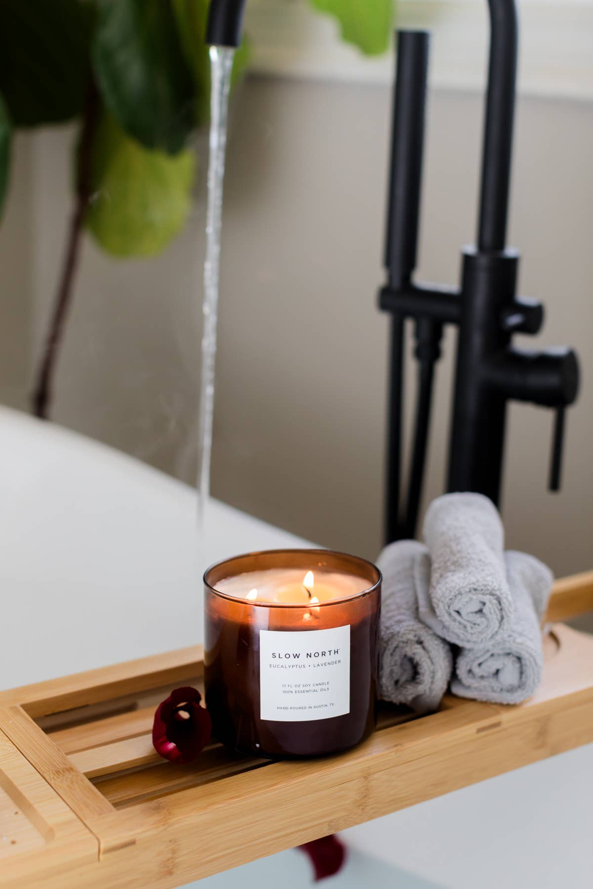 Eucalyptus + Lavender - 3-Wick Non-Toxic Candle