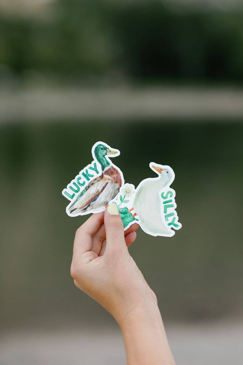 Silly Goose Sticker