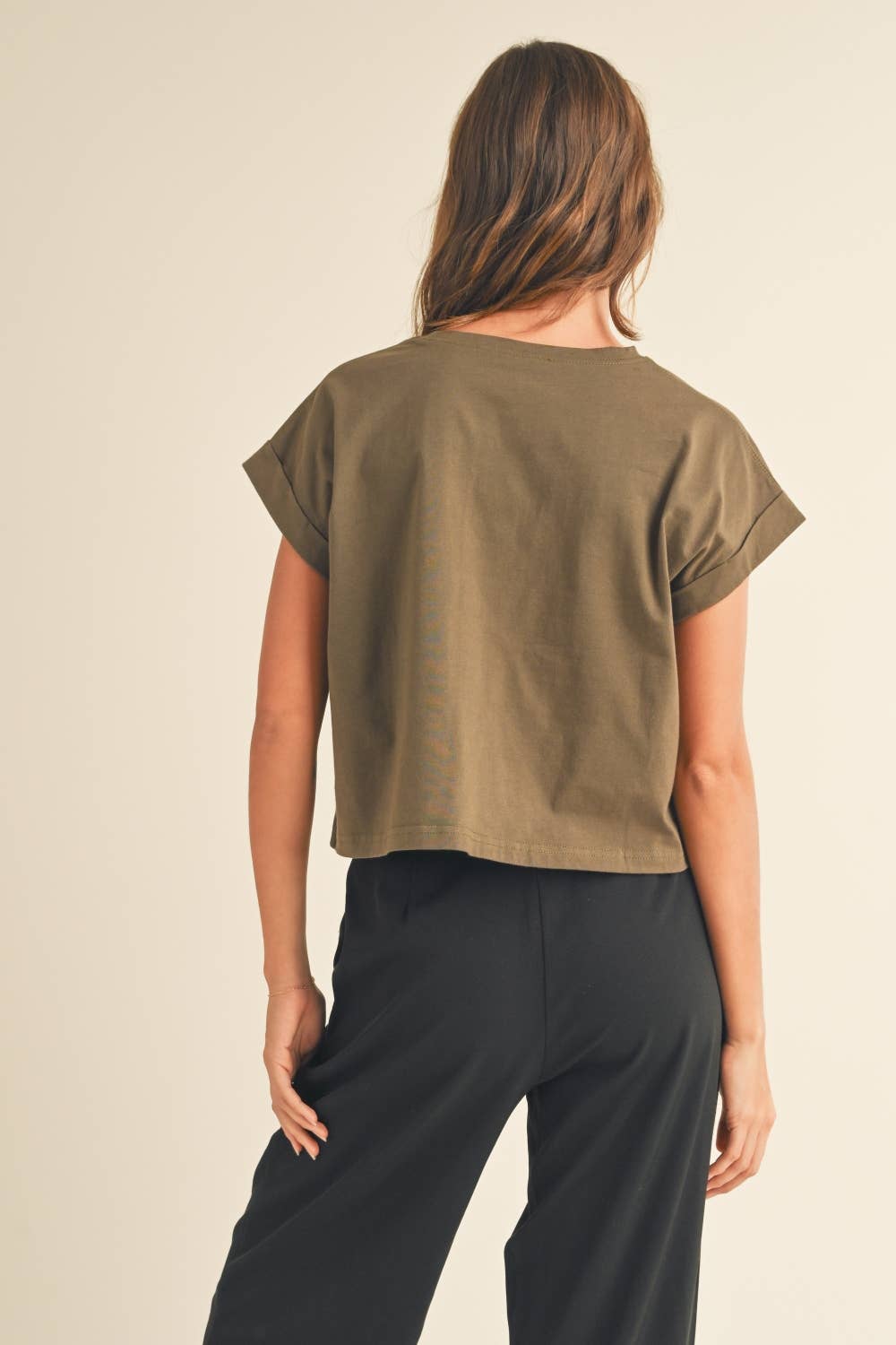 Boxy Cropped T-shirt