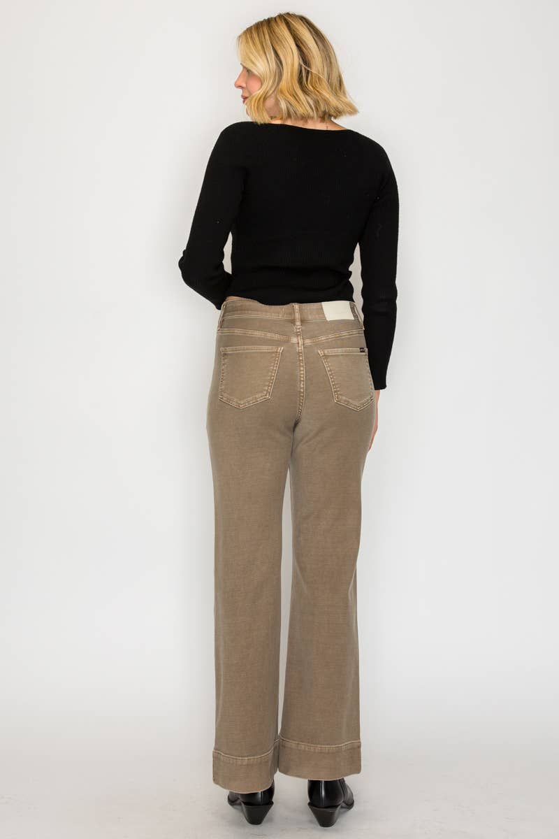 Holly Flare Pants – Mushroom
