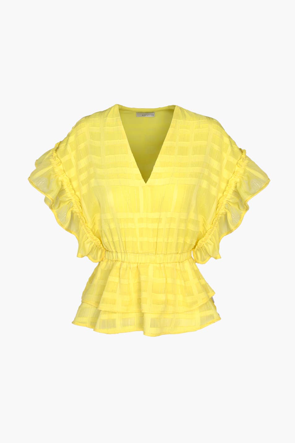 Elisa Burnout Chiffon Blouse