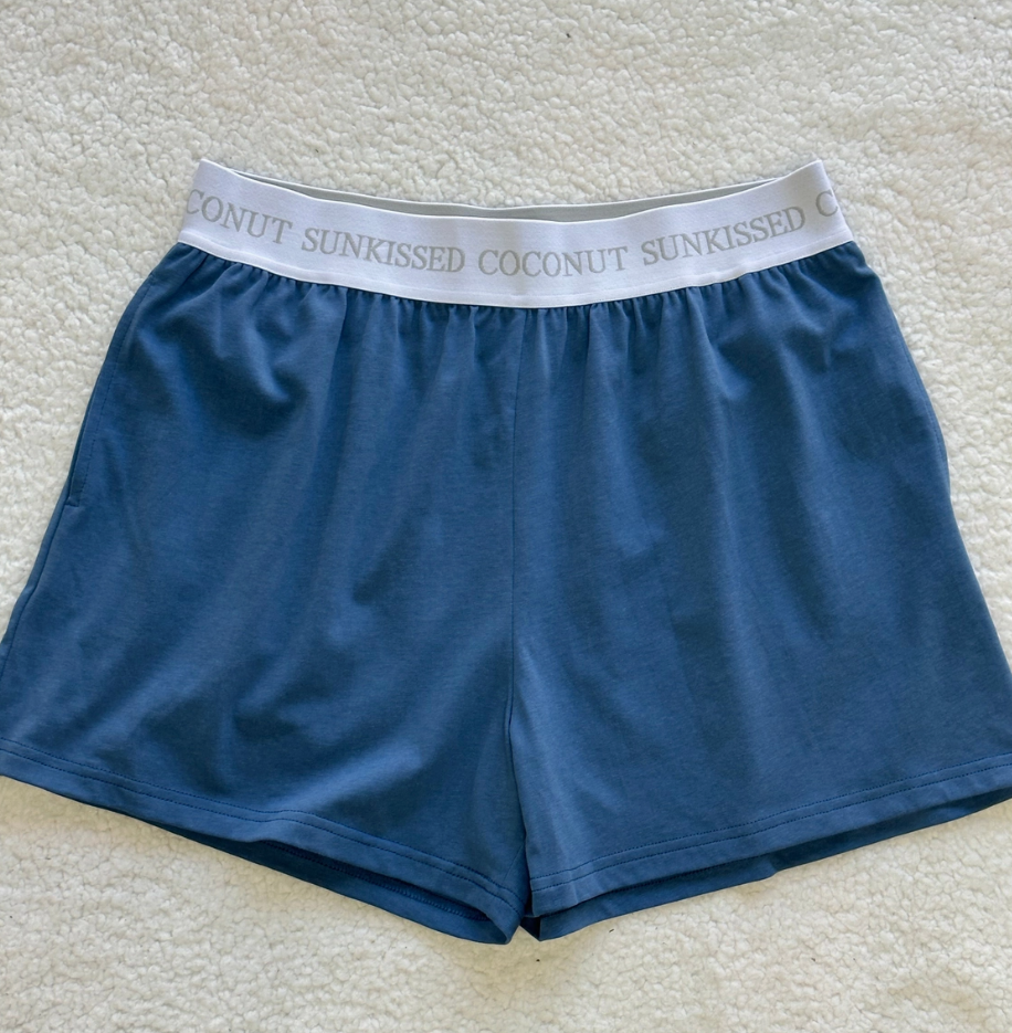 Sunkissed Coconut Basic Watercolor Shorts