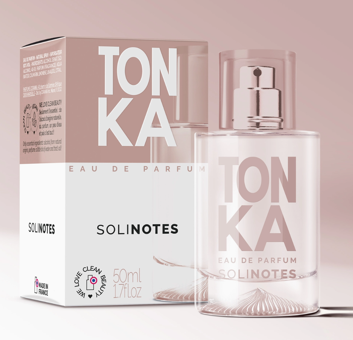 Grounding Tonka Eau de Parfum 1.7 oz- CLEAN BEAUTY