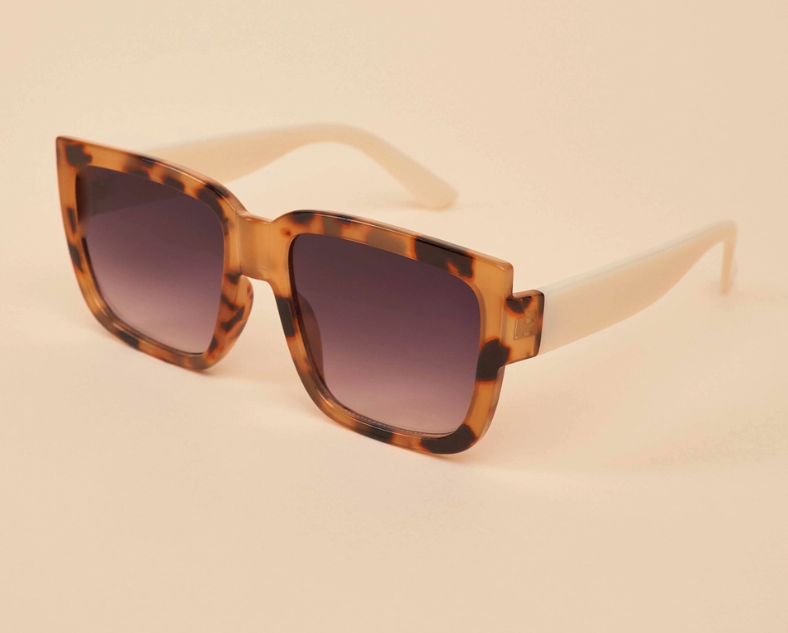 Luxe Ellery Sunglasses - Tortoiseshell/Coconut