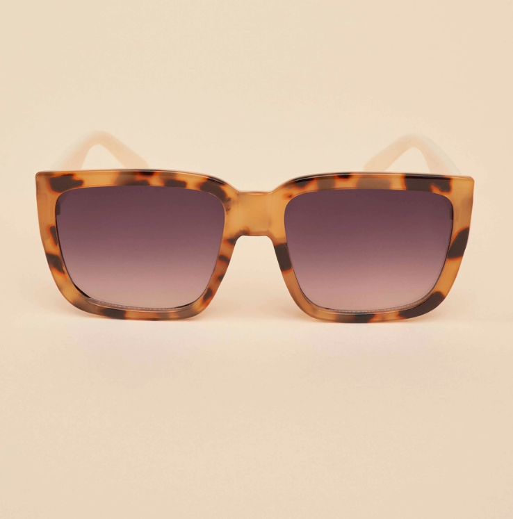 Luxe Ellery Sunglasses - Tortoiseshell/Coconut