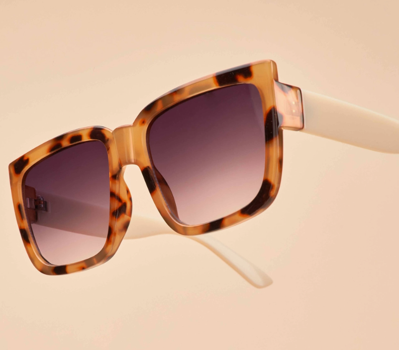 Luxe Ellery Sunglasses - Tortoiseshell/Coconut