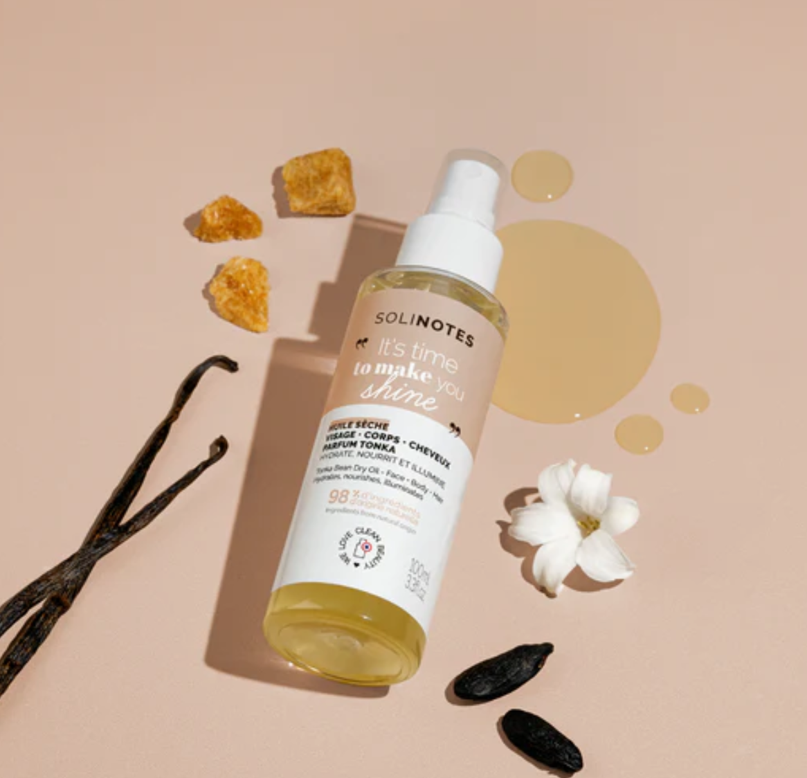 Tonka Dry Oil - 3.3oz- Clean Beauty