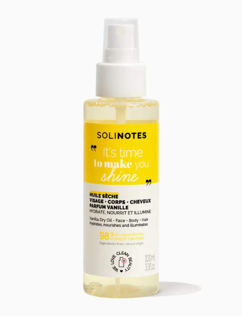 Vanilla Dry Oil - 3.3oz- Clean Beauty