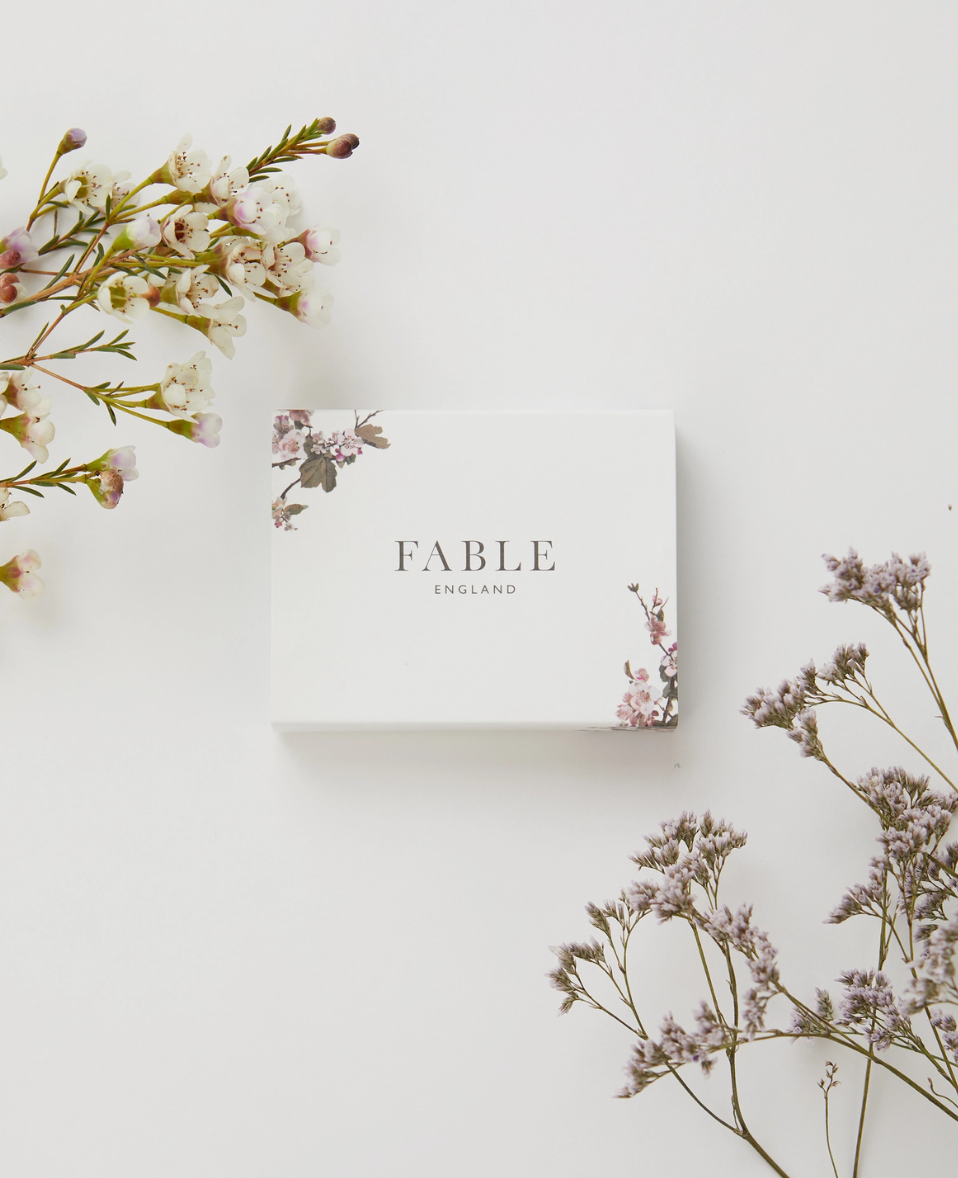 Hand Painted Zodiac Necklace - Aquarius