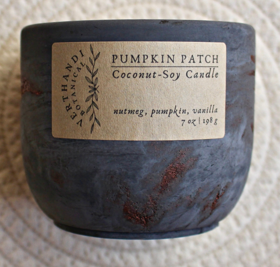 Handmade Pumpkin Patch Candle