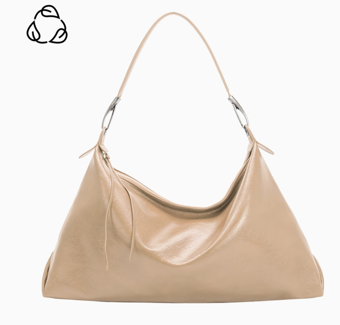 Charlie Recycled Vegan Shoulder Bag