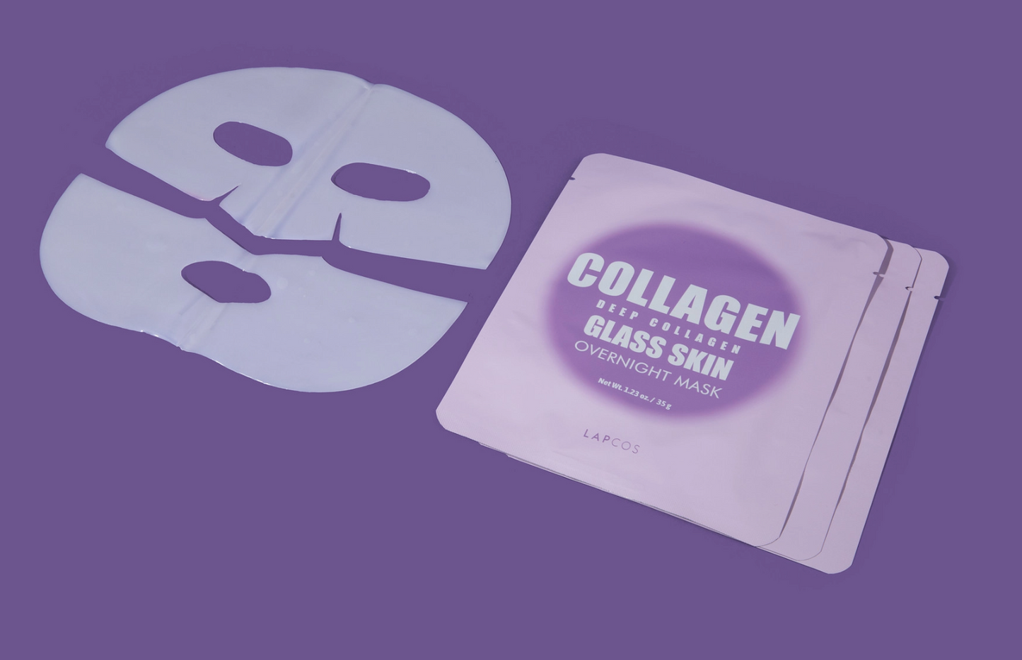 Deep Collagen Glass Skin Overnight Mask - Single Mask