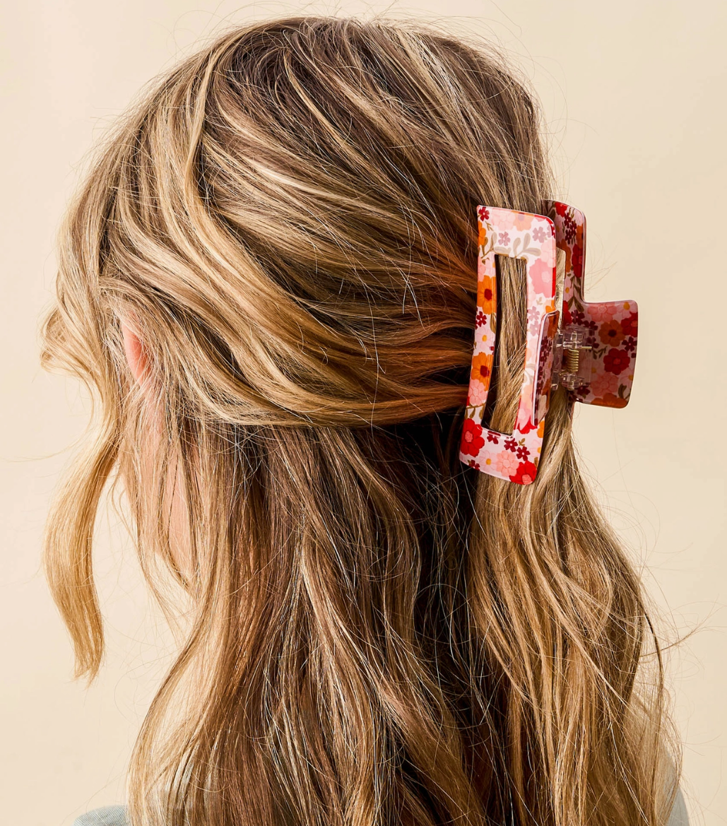 Claw Clip-Wild About You Cream
