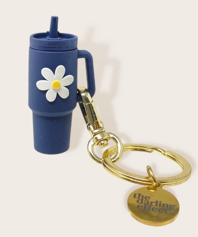 Tiny Tumbler Keychain - 2 color options