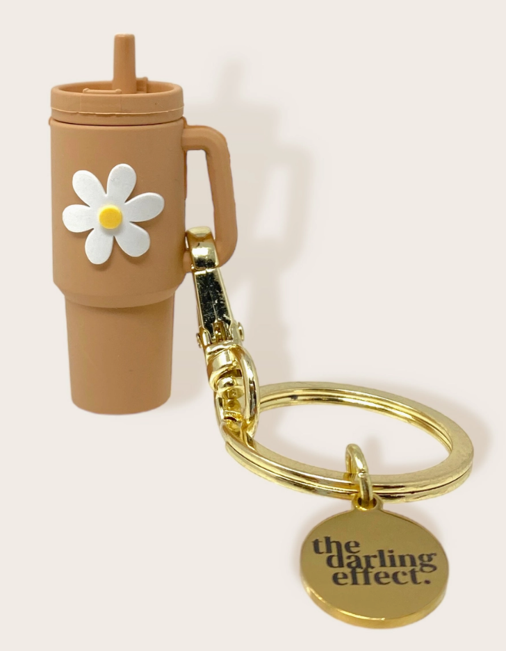 Tiny Tumbler Keychain - 2 color options