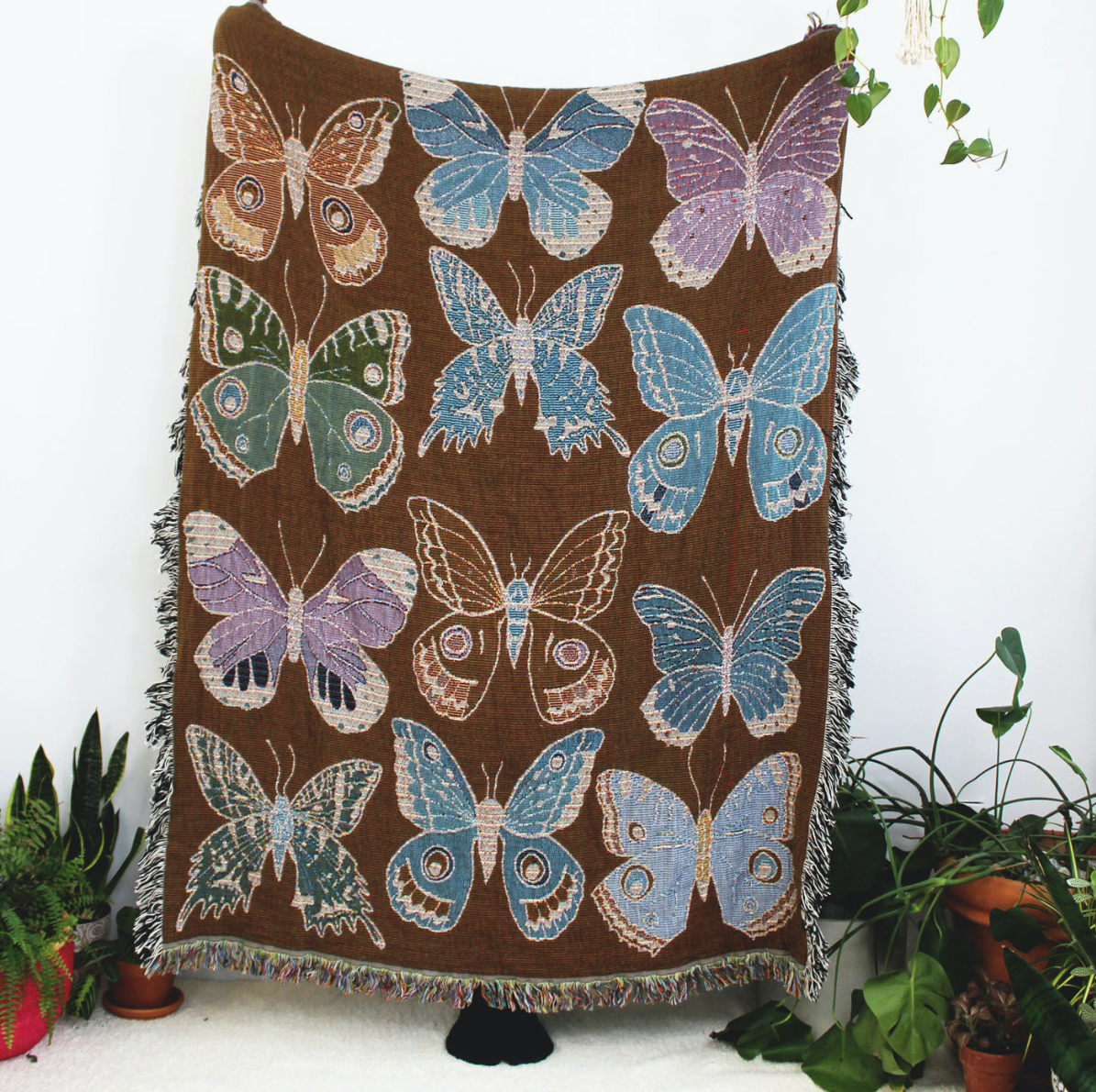 Butterfly Tapestry Blanket USA Made