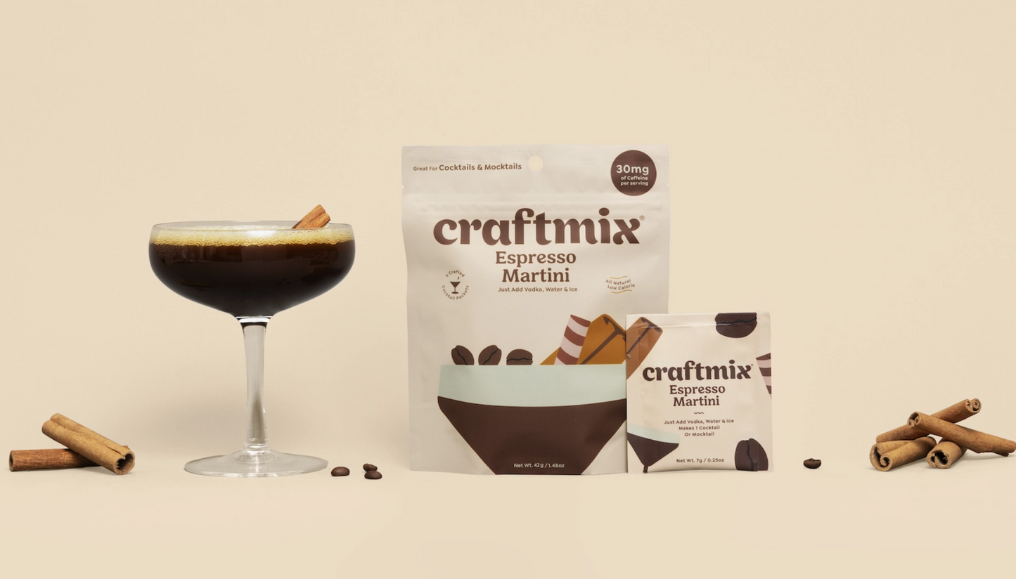 Espresso Martini NA Drink Mixer - 6 Servings Multipack