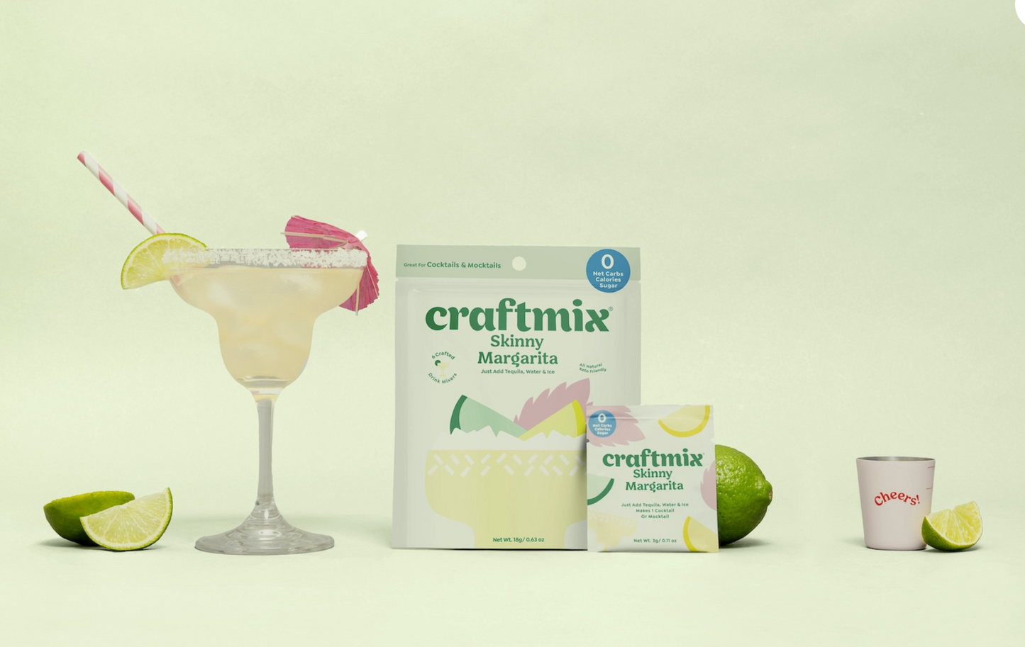 Skinny Margarita NA Drink Mixer - 6 Servings Multipack