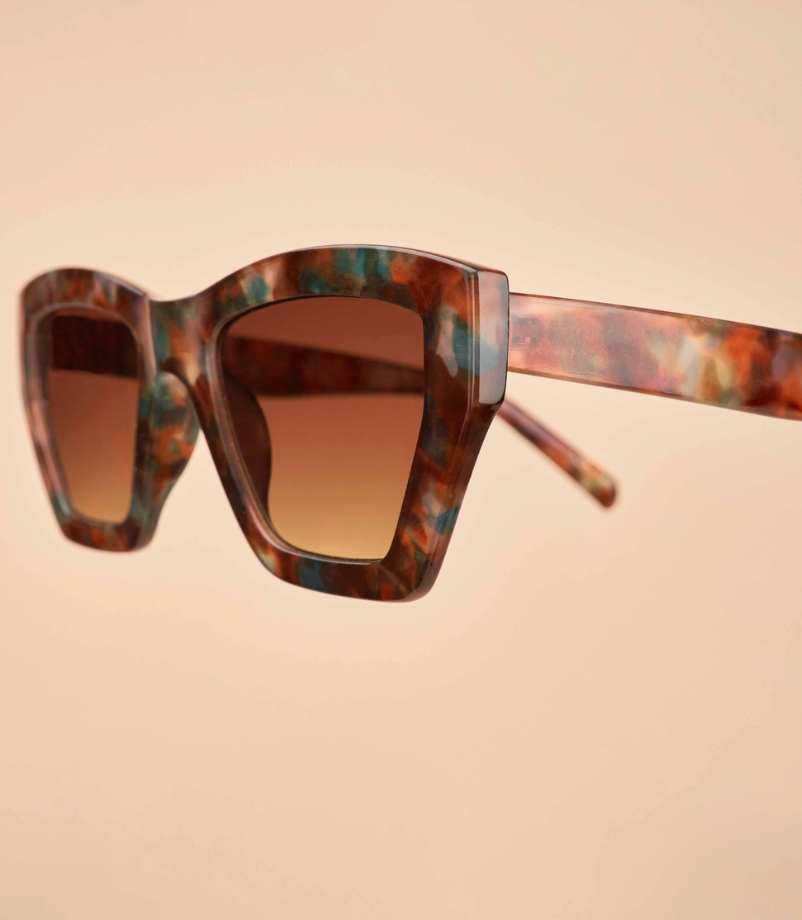 Limited Edition Arwen Sunglasses - Ocean Tortoiseshell