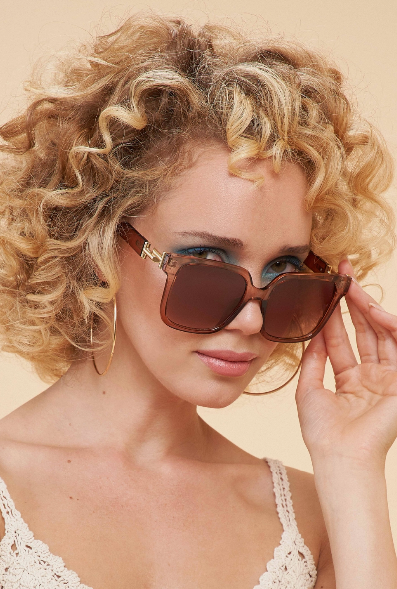 Luxe Lainey Sunglasses - Rose