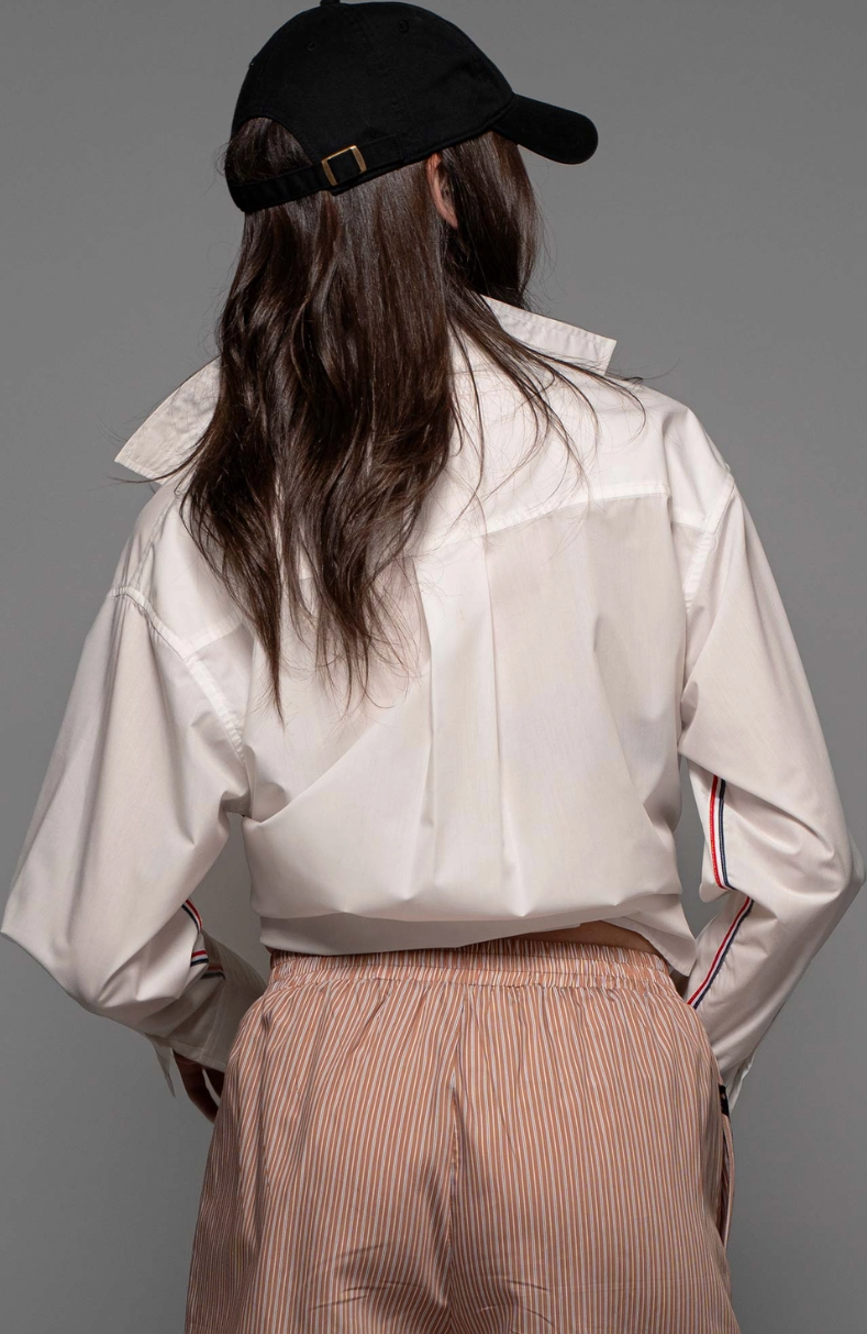 Loose Fit Button Down Oxford Shirt