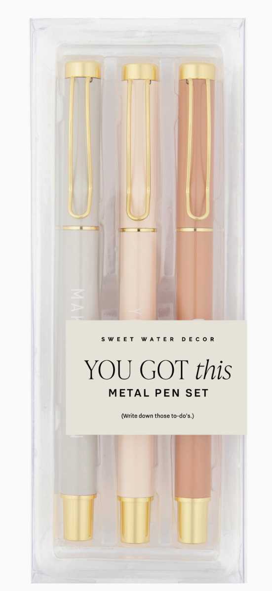 You Got This Metal Pen Set