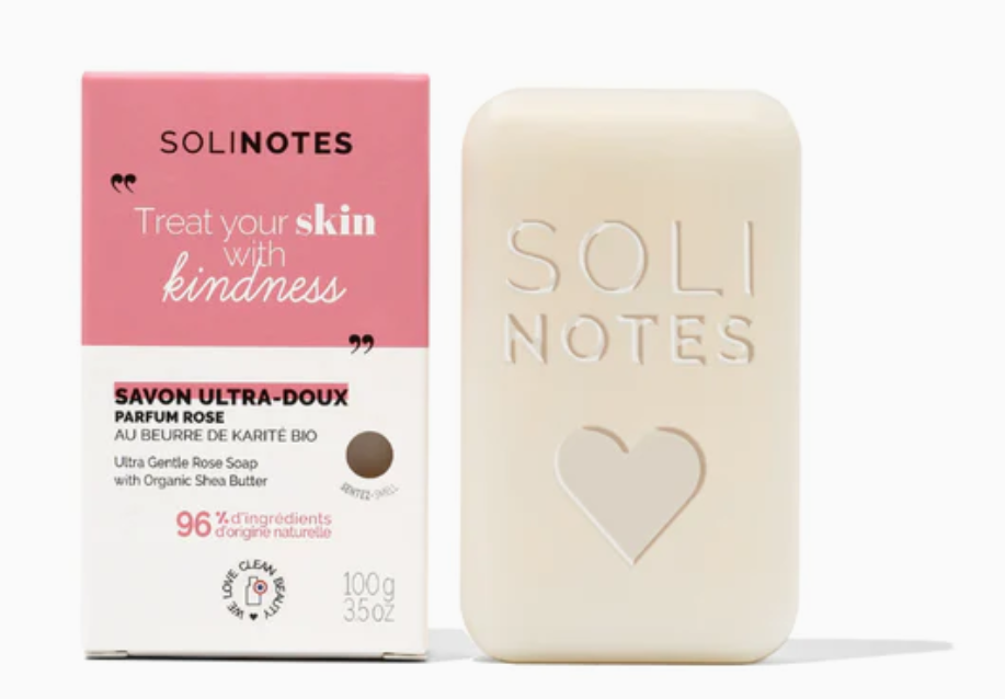 Clean Beauty Rose Soap Bar