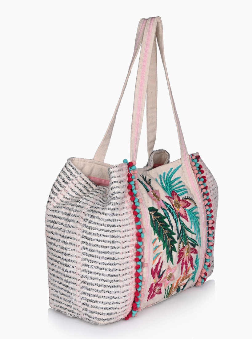 Jungle Flowers Tote