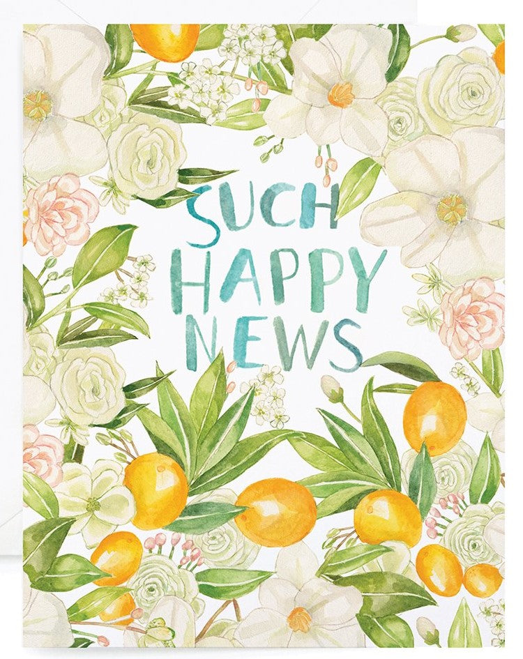 Happy News Greeting Card
