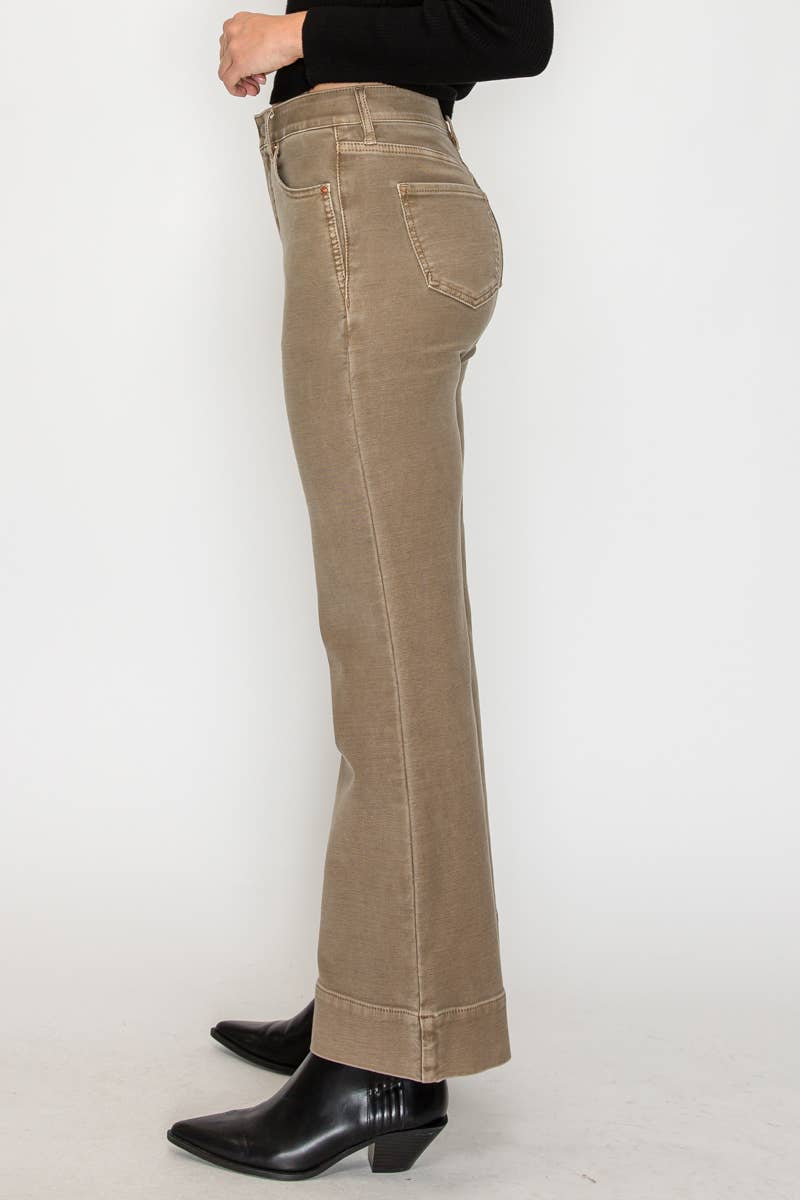 Holly Flare Pants – Mushroom