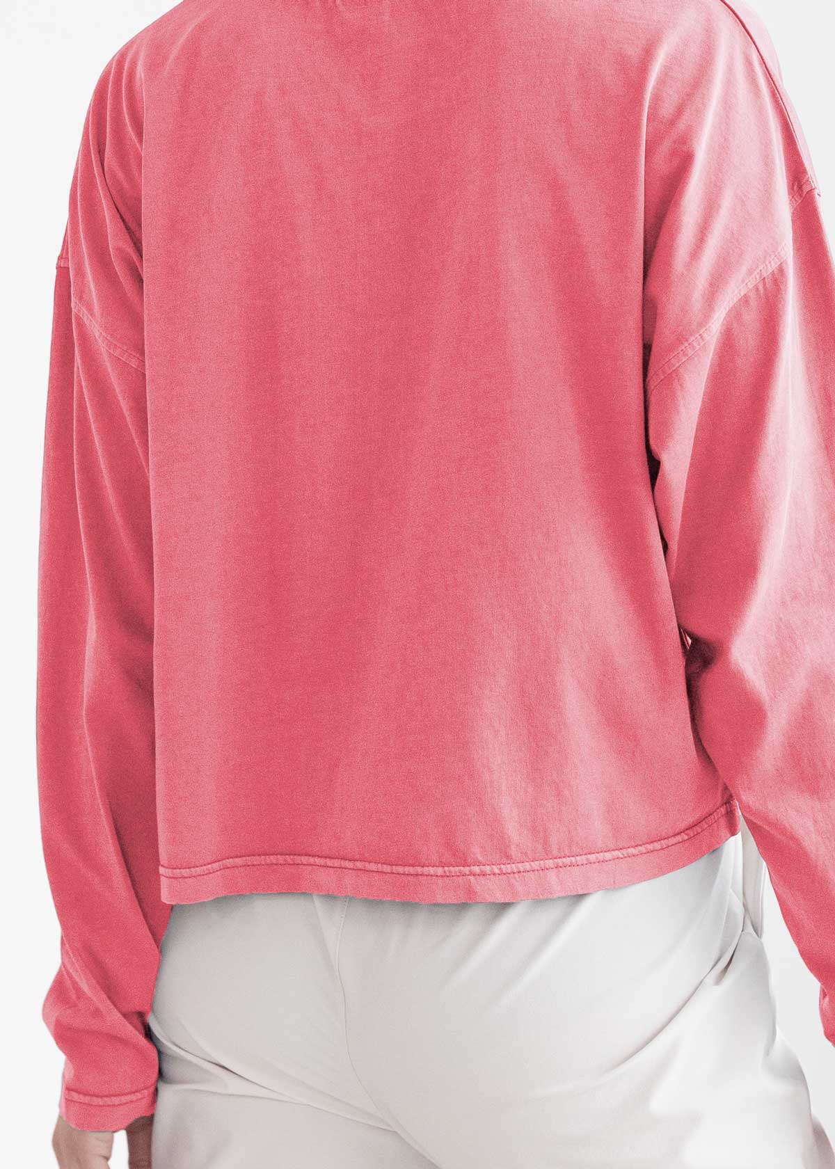 Bar Harbor Long Sleeve - Hibiscus