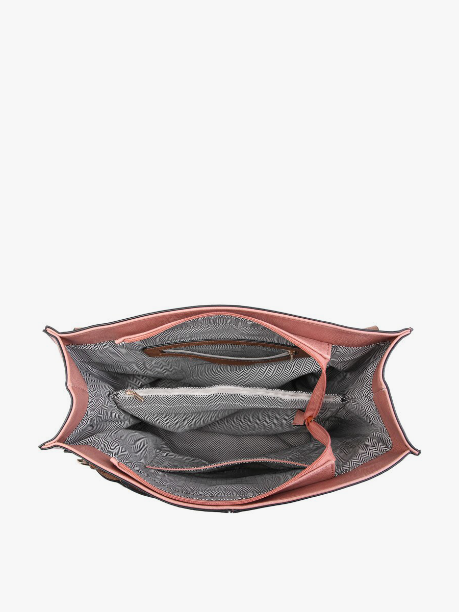 Connar Distressed Side Pocket Tote Bag