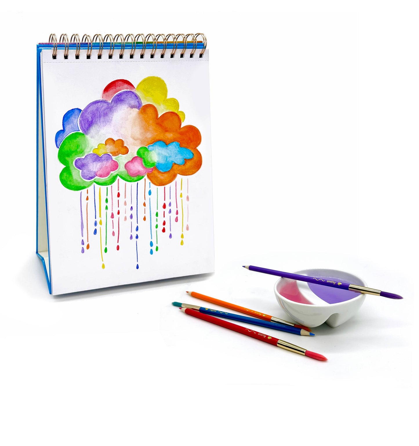 PASTEL COLORBRUSH - watercolor
pencil/paintbrush