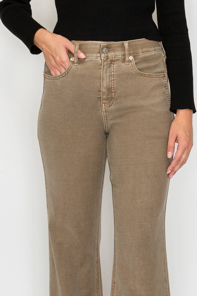 Holly Flare Pants – Mushroom
