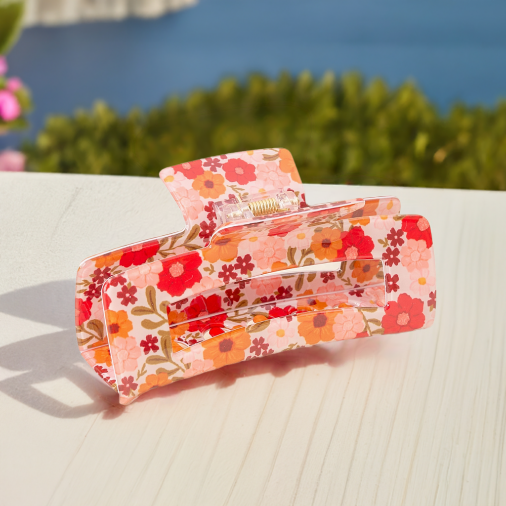 Claw Clip-Wild About You Cream