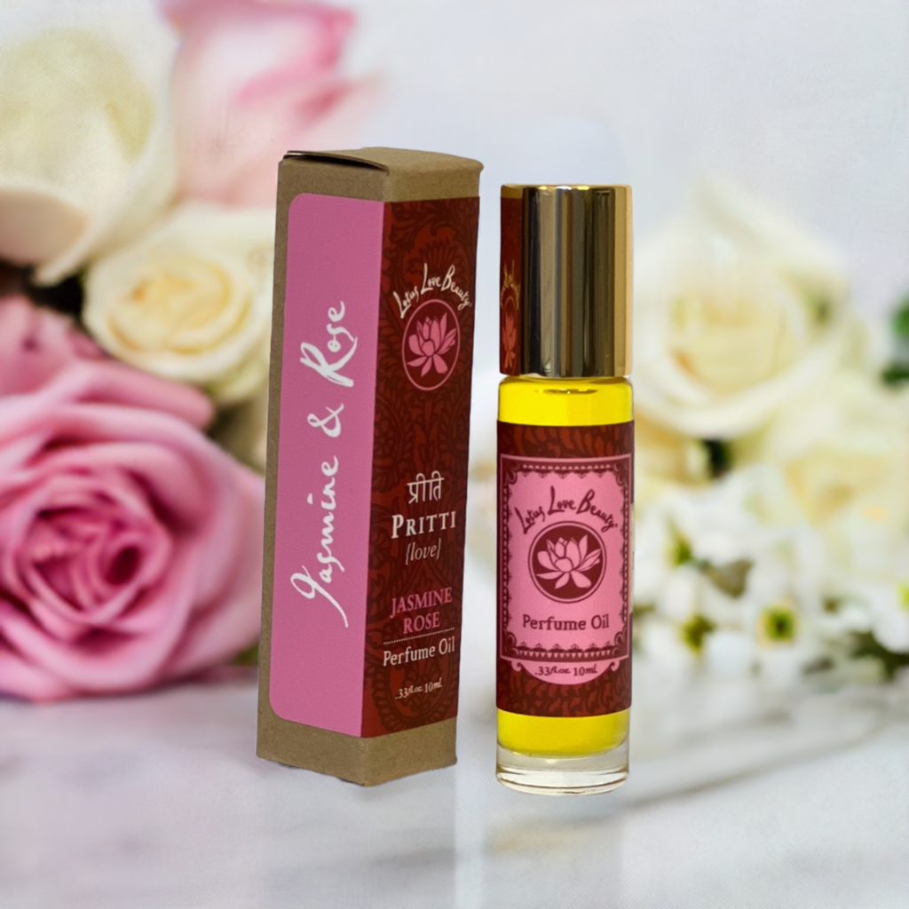 .33 oz Perfume Oil - Jasmine and Rose