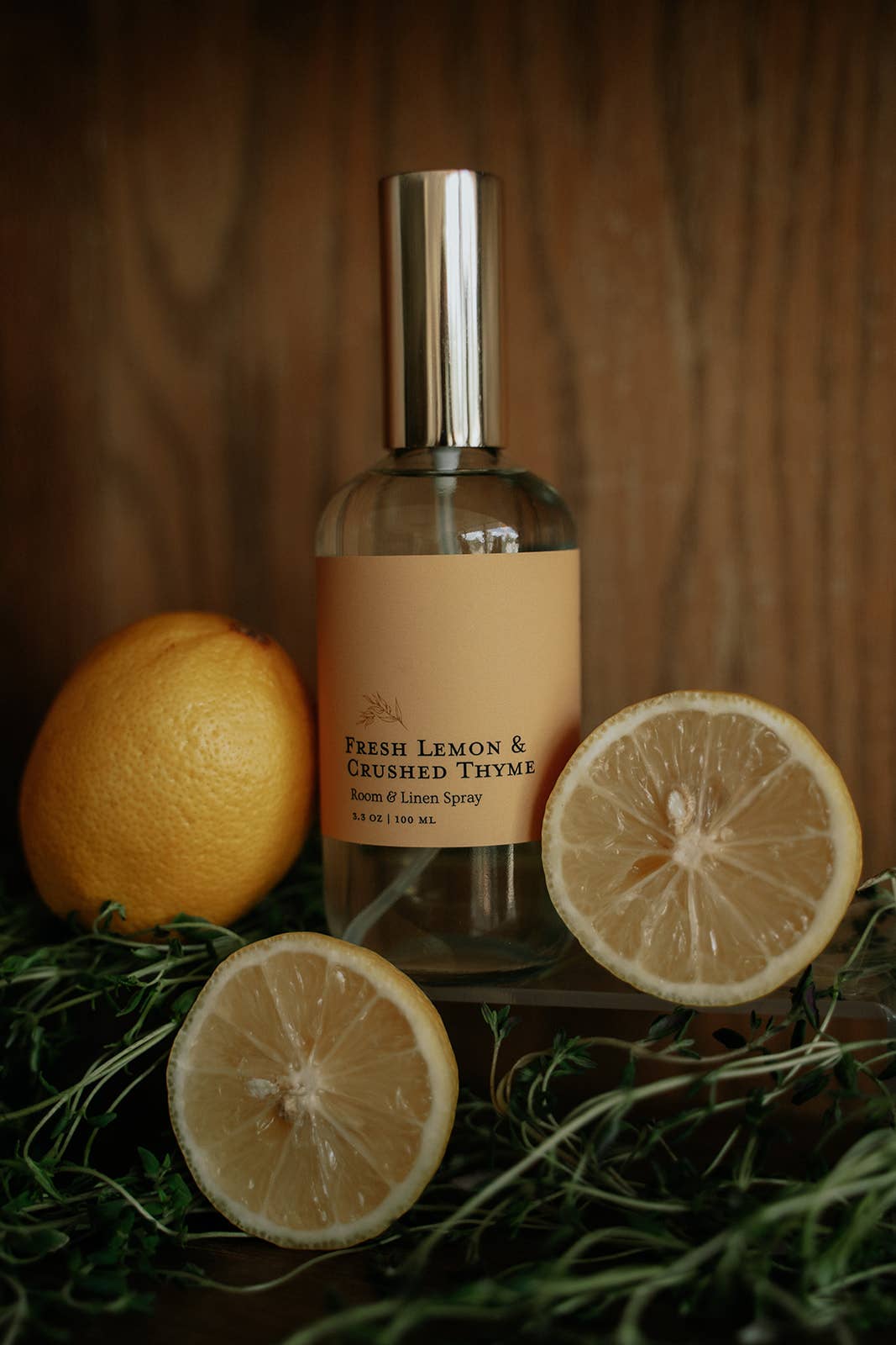 Fresh Lemon & Crushed Thyme I  Room & Linen Spray