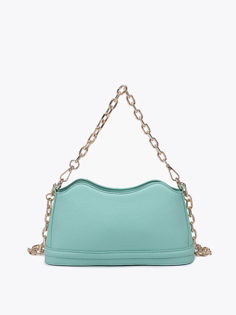 Griselda Curvy Crossbody – Chain Shoulder Bag