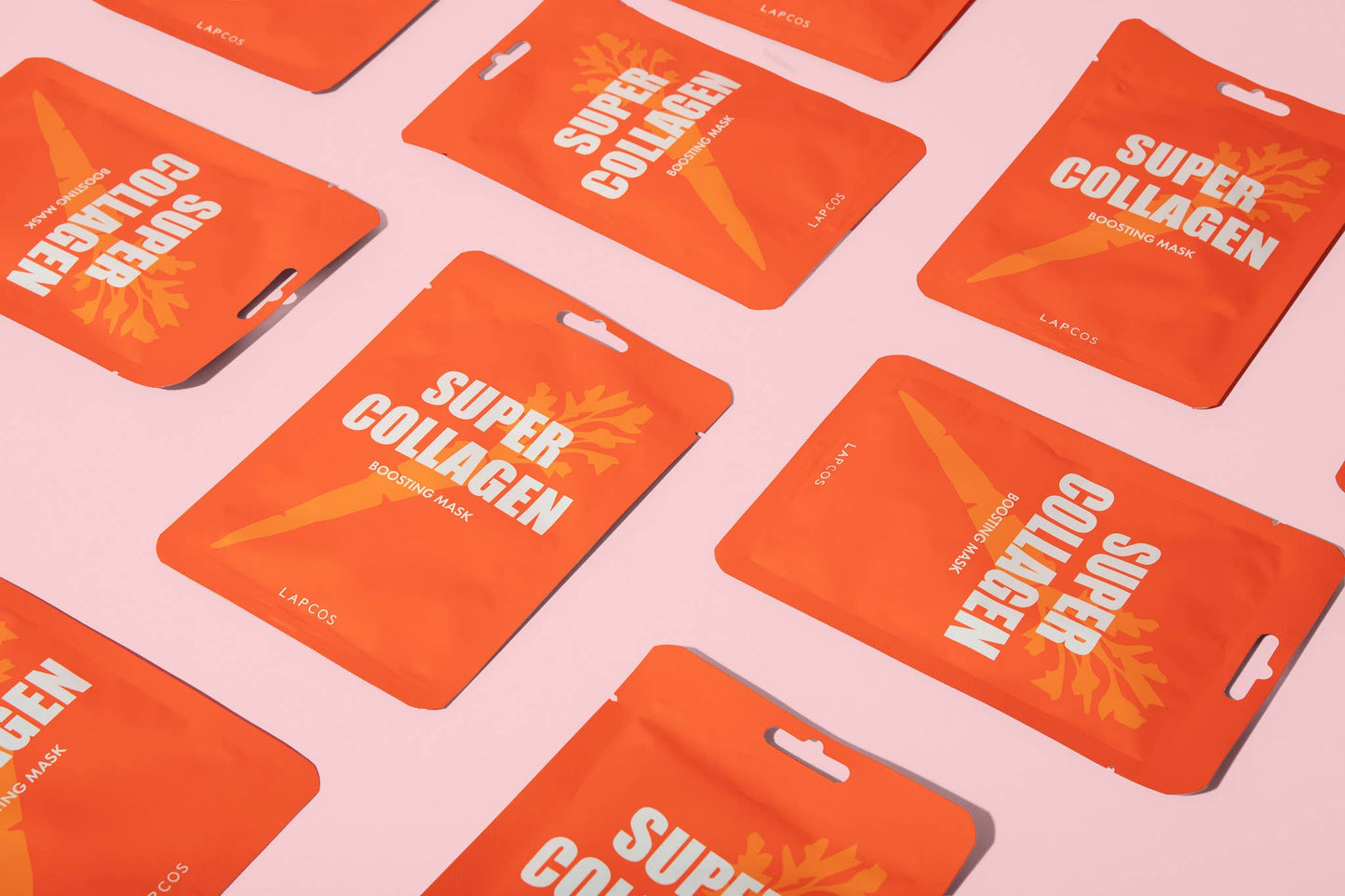 Super Collagen Boosting Carrot Sheet Mask 10-Pack