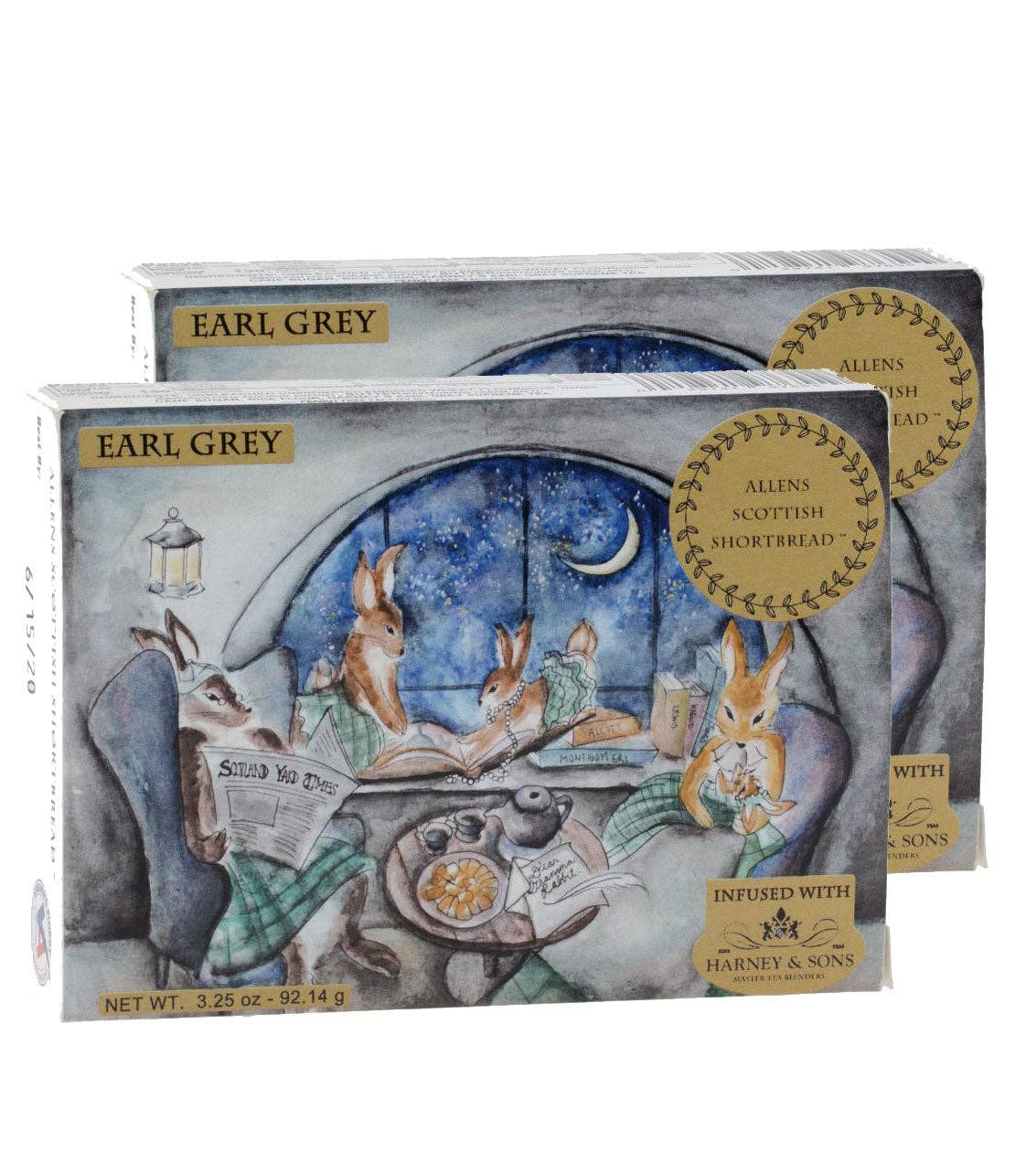 Allens Scottish Earl Grey Shortbread Cookies