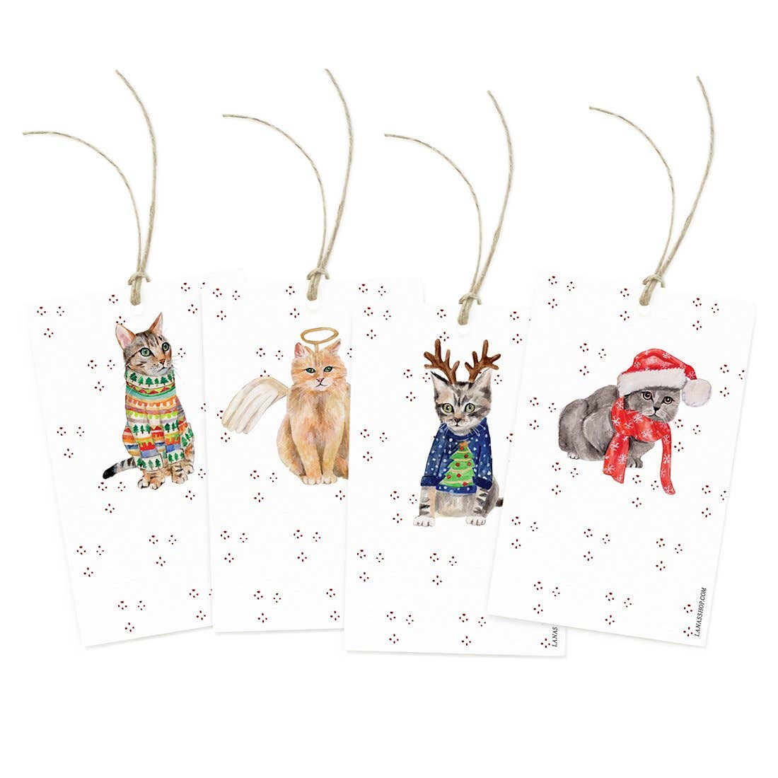 Christmas Cat Variety Gift Tag - Box Set