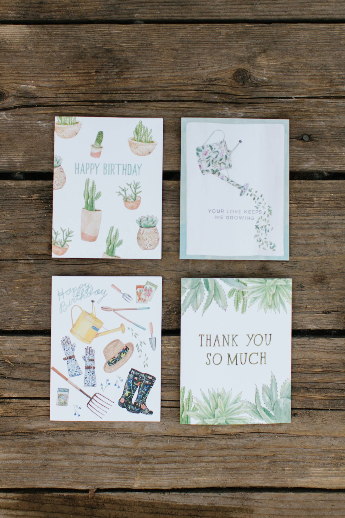 Birthday Gardener Greeting Card