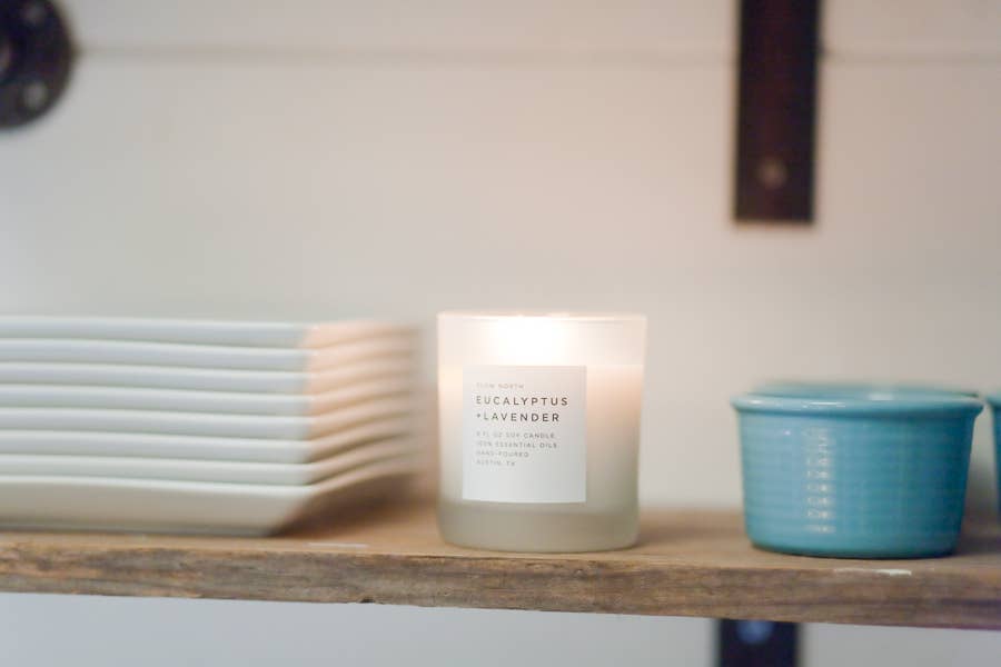 Eucalyptus + Lavender Non-Toxic Candle