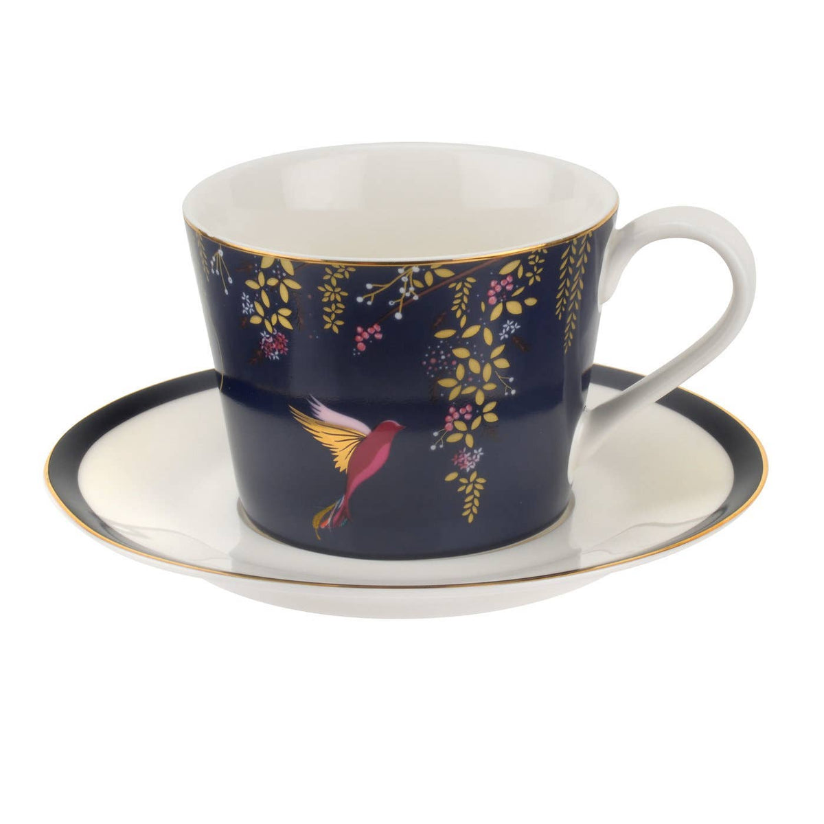 Chelsea Collection Tea Cup & Saucer - Navy