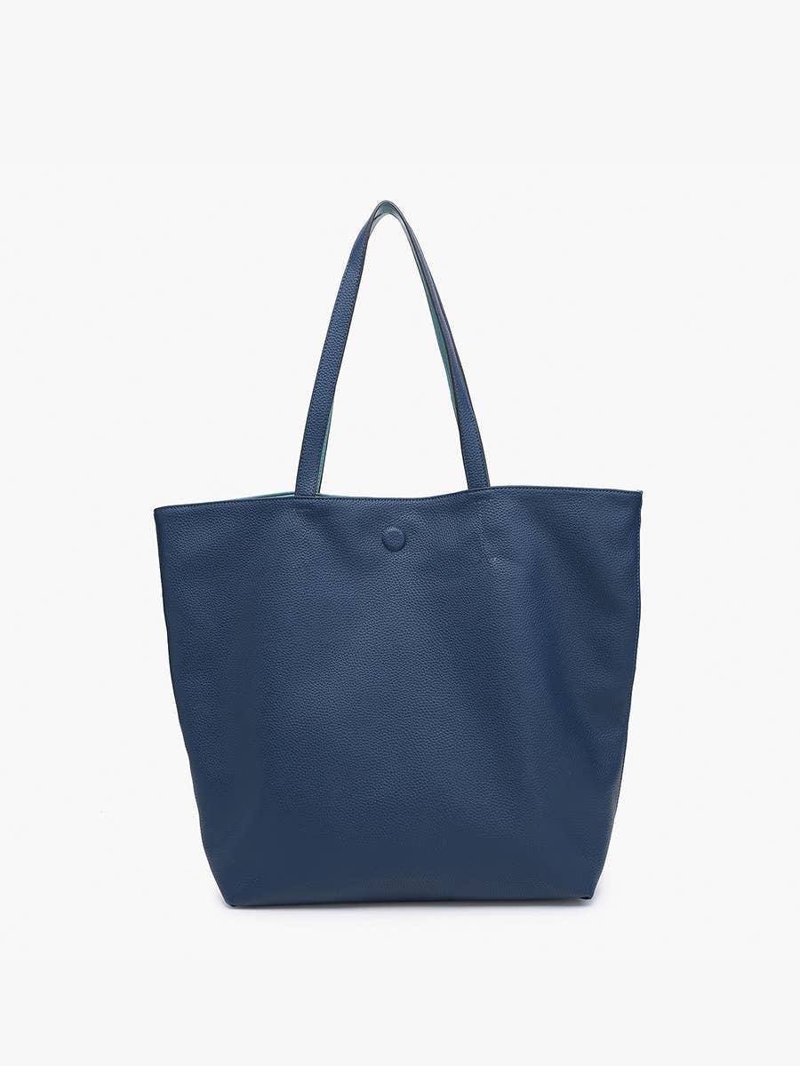 Wren Two-Tone Reversible Tote Bag