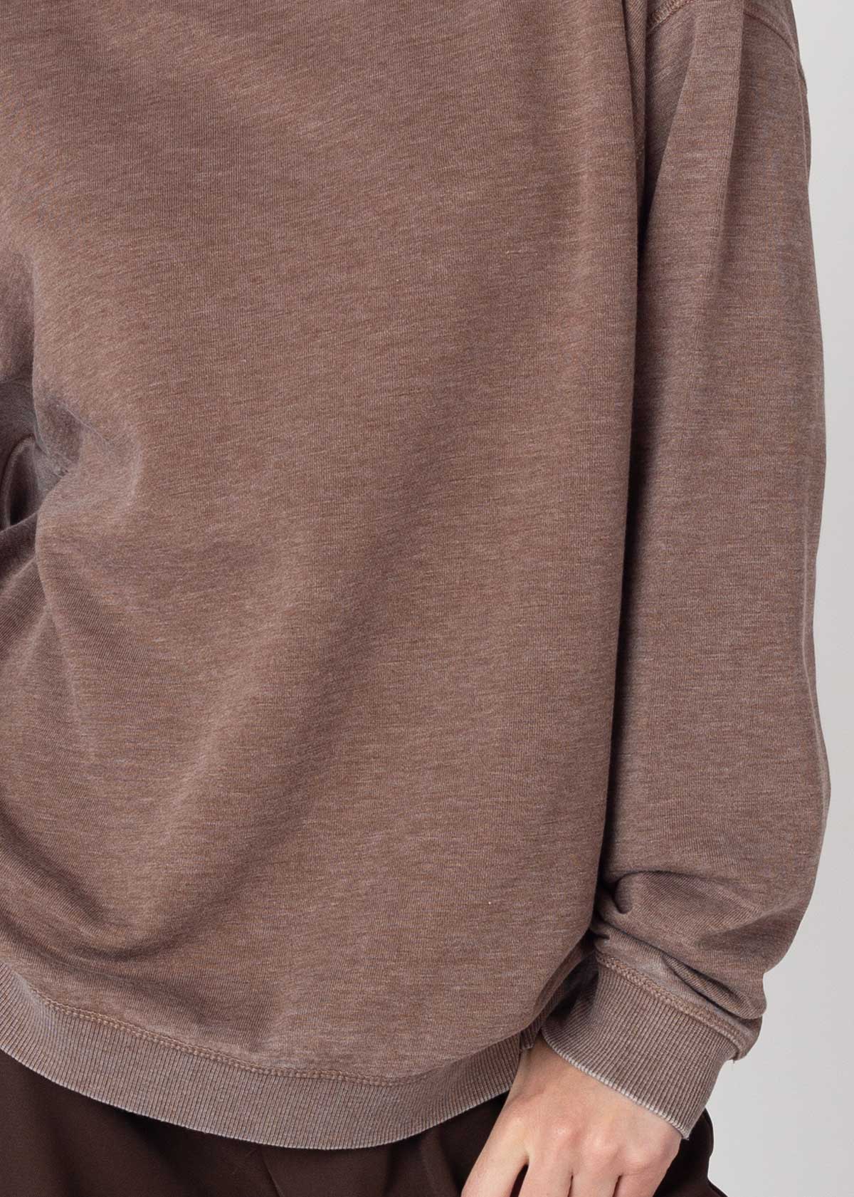 Campus Crew Sweatshirt in Espresso